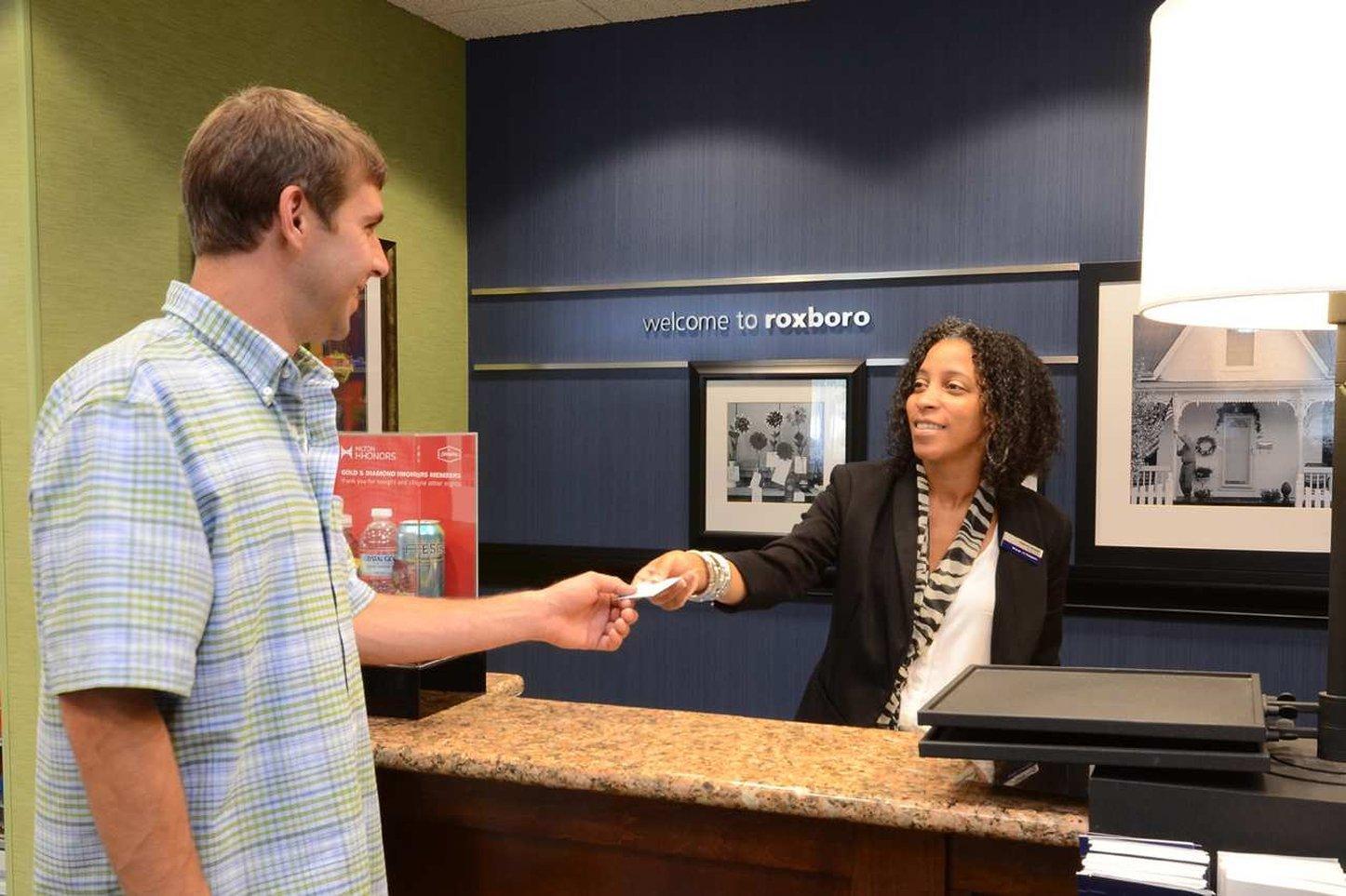 Hampton Inn Roxboro Zewnętrze zdjęcie
